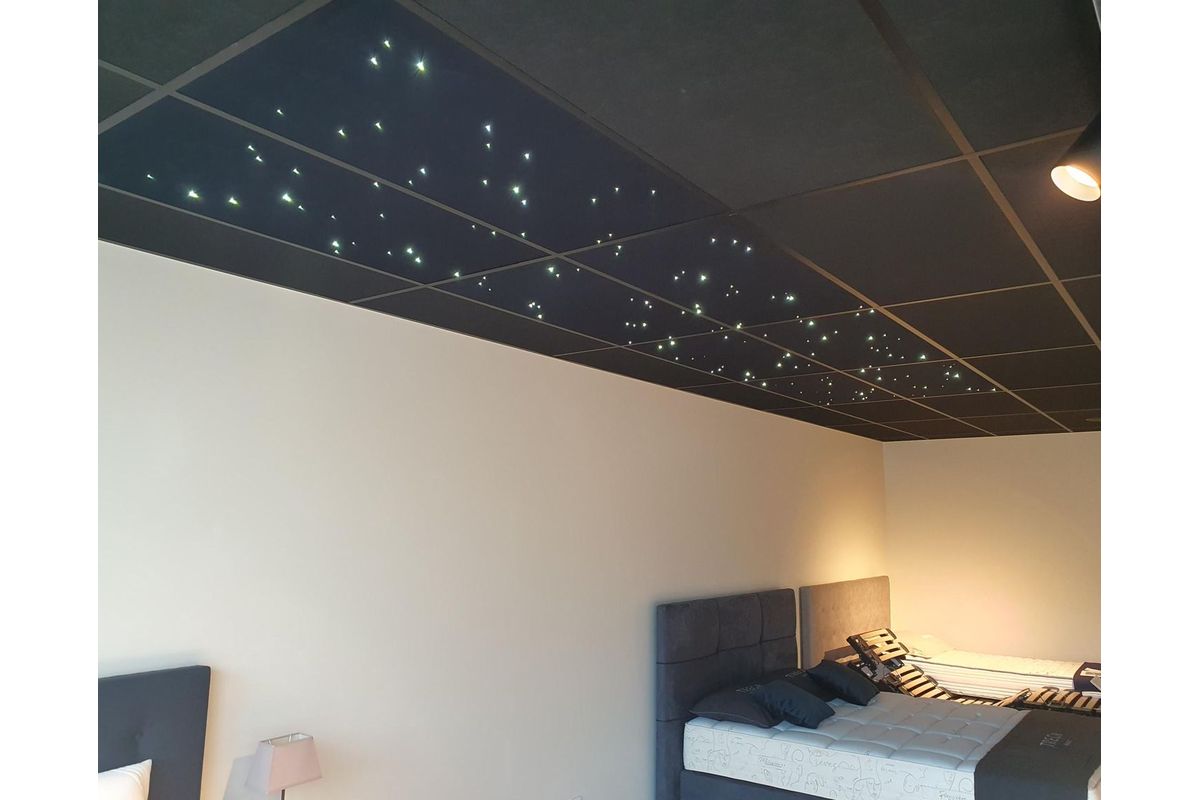 Eclairage d'un magasin de lunettes Forézien