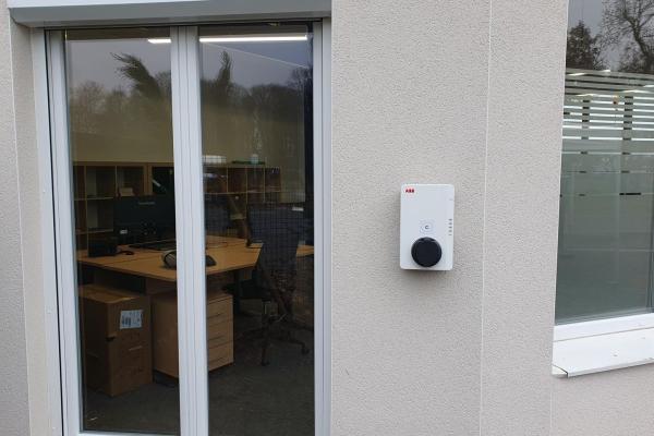 Installation borne IRVE